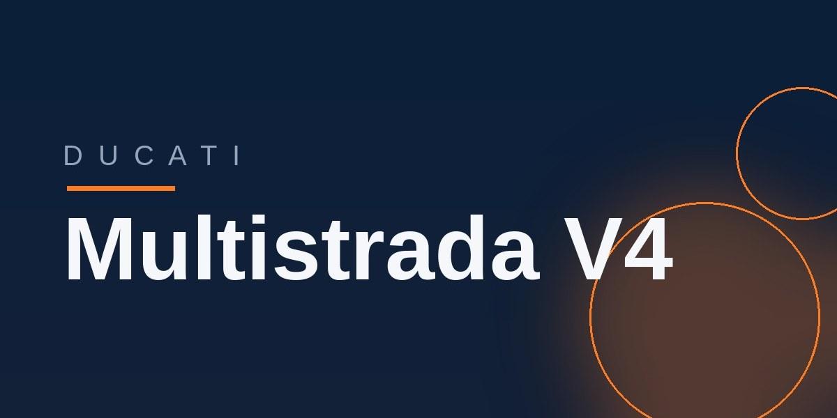 Ducati Multistrada V4