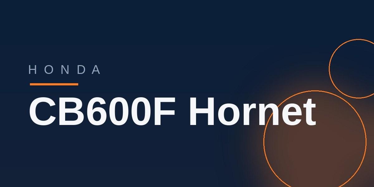 Honda CB600F Hornet